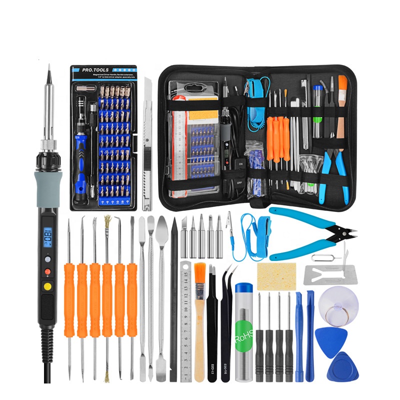 Screwdriver Set Precision - 디지털 디스플레이 전기 납땜 인두기 및