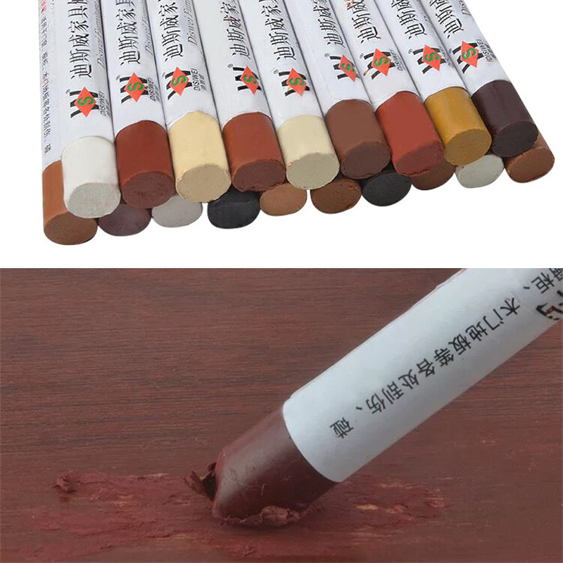 Wood Filler Stick - 1PC 다채로운 가구 수리 왁스 크레용