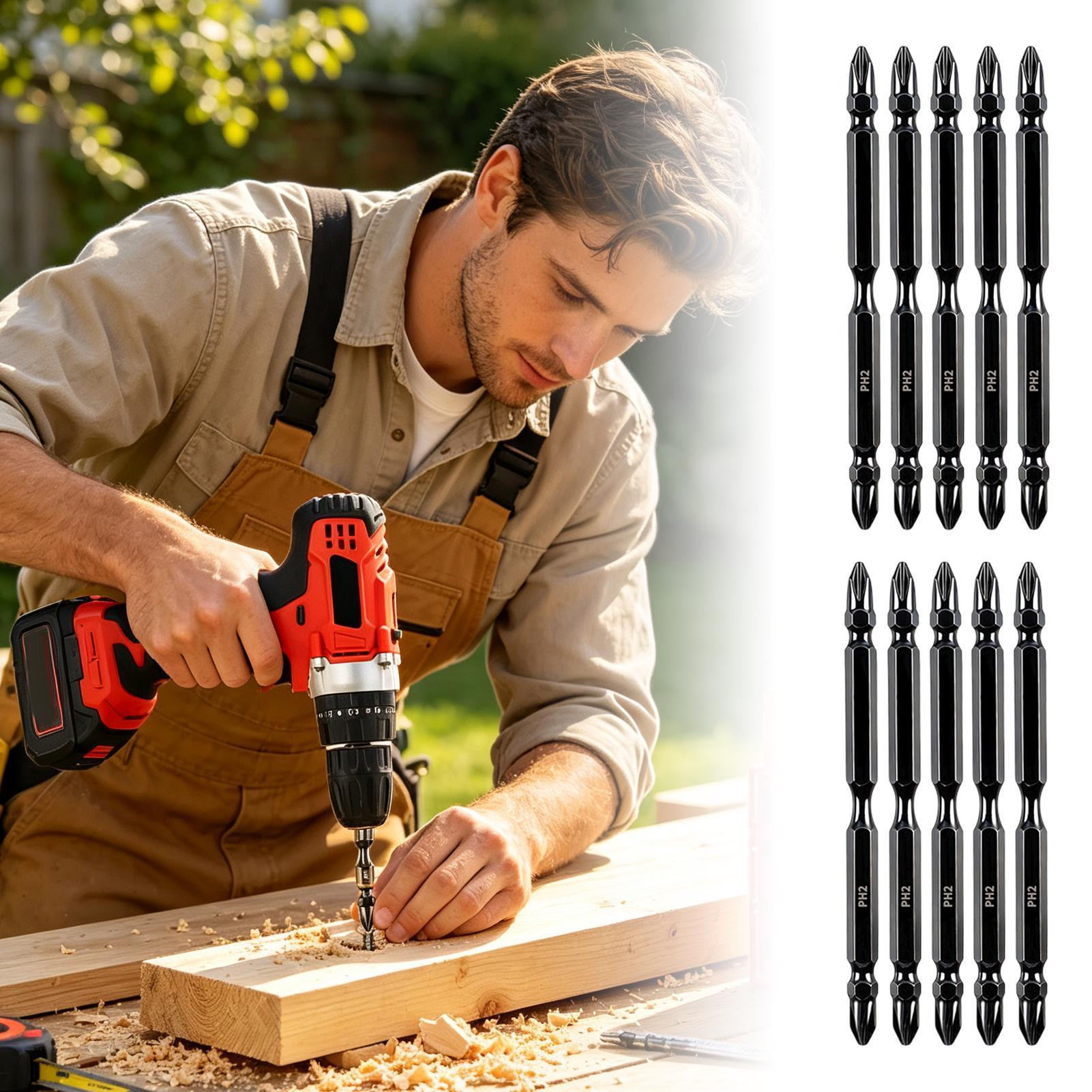 Screwdriver Set Precision - 자석식 드릴 비트 양면 밀링 자석