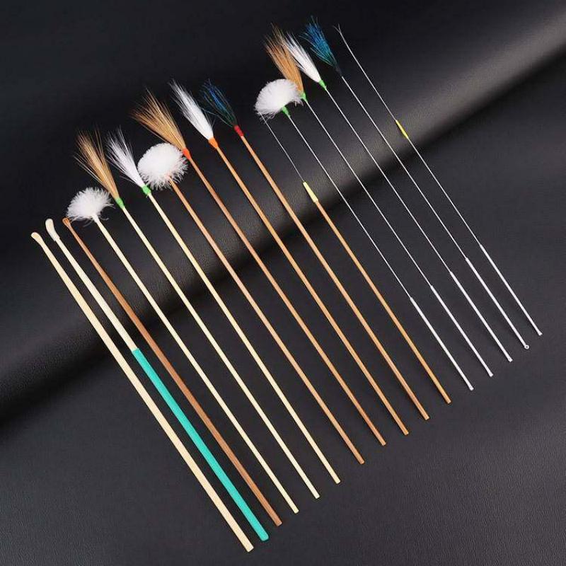 새로운 1세트 귀이개 도구 귀 마사지기 귀이개 스틱 귀 - Wood Filler Stick 리뷰 및 가격