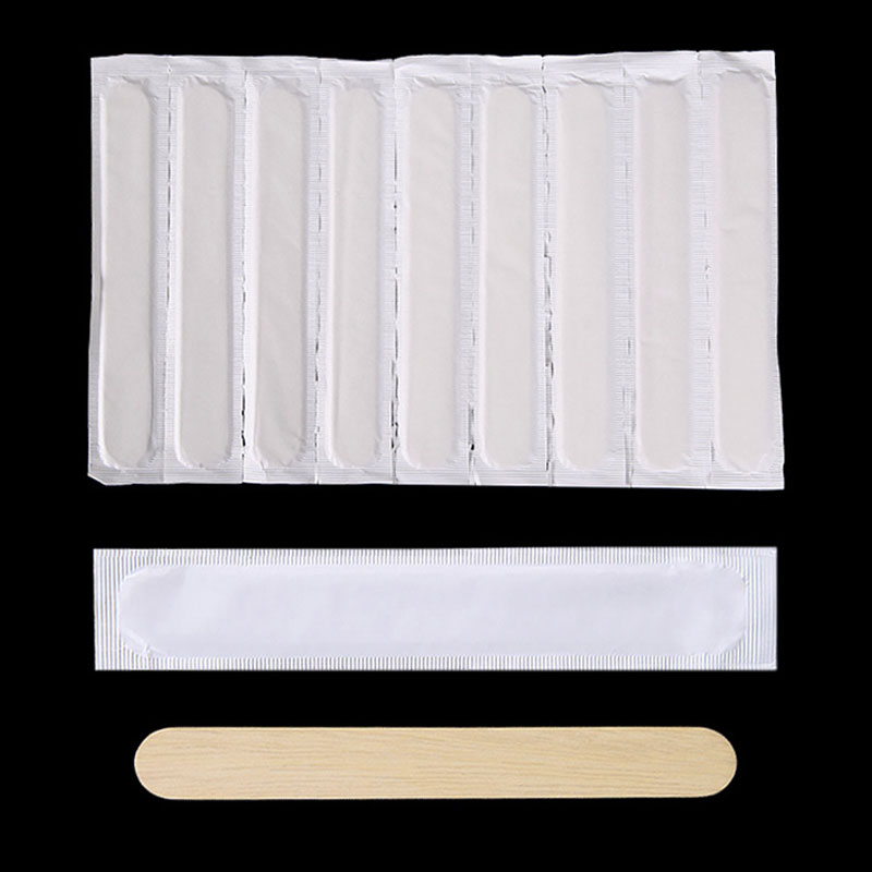 50/100pcs 문신 왁싱 스틱 일회용 혀 압자 나무 - Wood Filler Stick 리뷰 및 가격